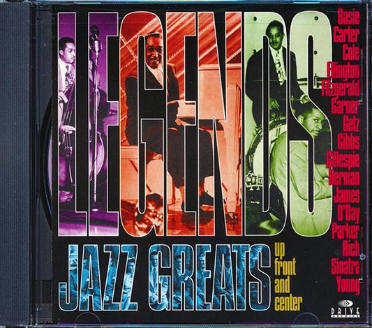Frank Sinatra, Duke Ellington, Buddy Rich, Count Basie, Etc. - Legends Jazz Greats Up Front And Center (CD)
