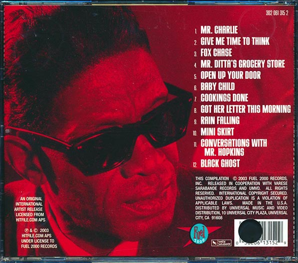 Lightnin' Hopkins - Freeform Patterns (CD)
