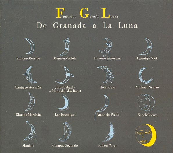 John Cale, Santiago Auseron, Enrique Morente, Amancio Prada, Etc. - Federico Garcia Lorca: De Granada A La Luna (20 tracks) (2xCD) (incl. large booklet) (CD)