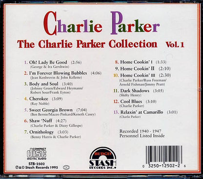 Charlie Parker - The Charlie Parker Collection Volume 1 (CD)