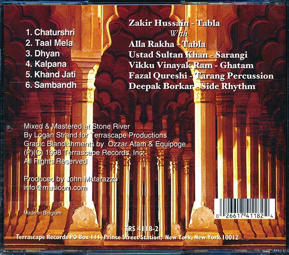Zakir Hussain - Sambandh (CD)
