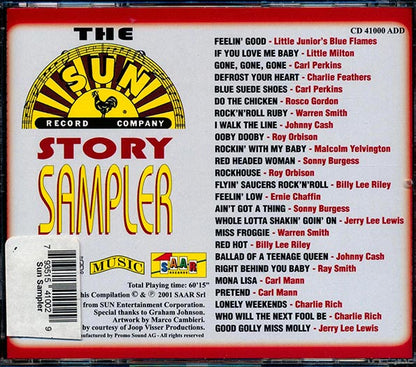 Johnny Cash, Roy Orbison, Rosco Gordon, Jerry Lee Lewis, Sonny Burgess, Etc. - The Sun Story: Sampler (CD)