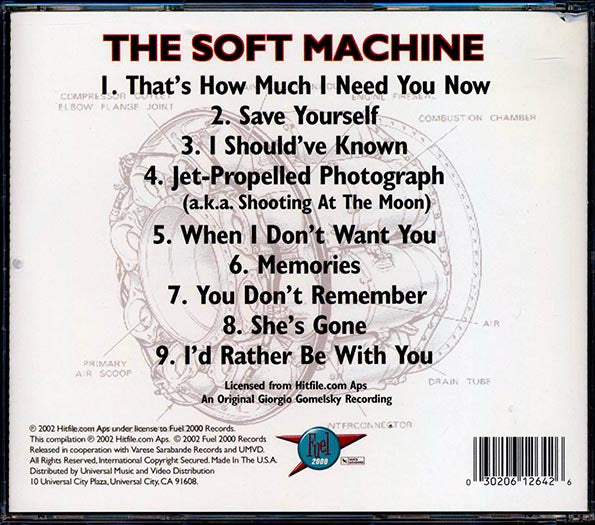 The Soft Machine - Jet-Propelled Photographs (CD)