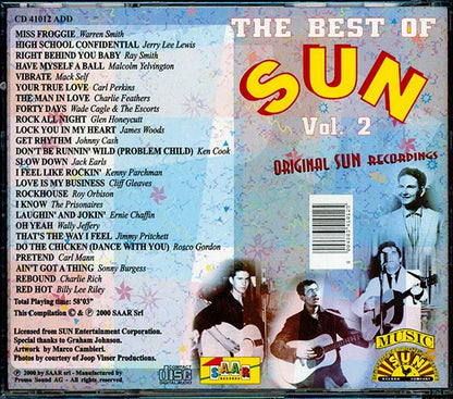 Carl Perkins, Jerry Lee Lewis, Johnny Cash, Etc. - The Best Of Sun Volume 2 (CD)