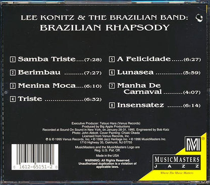 Lee Konitz & The Brazilian Band - Brazilian Rhapsody (CD)
