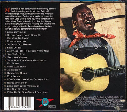 Leadbelly - Absolutely The Best Volume 2: In Concert (CD)