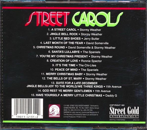 Stormy Weather, Jerry Butler, The Chi-Lites, Etc. - Street Carols (CD)