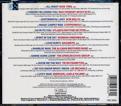 Peter Frampton, Rod Stewart, The Allman Brothers Band, Nazareth, Etc. - All Rock & Roll Classics Volume 2: Arrow 93.7 FM (CD)