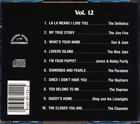 Don & Juan, The Delfonics, The Blue Jays, The Duprees, Shep & The Limelights, Etc. - Golden Oldies Volume 12: The Original Rock 'n' Roll Hits (CD)