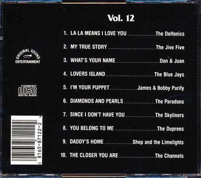 Don & Juan, The Delfonics, The Blue Jays, The Duprees, Shep & The Limelights, Etc. - Golden Oldies Volume 12: The Original Rock 'n' Roll Hits (CD)