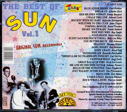 Johnny Cash, Jerry Lee Lewis, Warren Smith, Roy Orbison, Etc., - The Best Of Sun Volume 1 (CD)