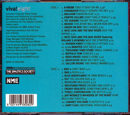 Buzzcocks, Nick Cave & The Seeds, Buffalo Tom, Green On Red, Etc. - Viva! Eight (27 tracks) (CD)
