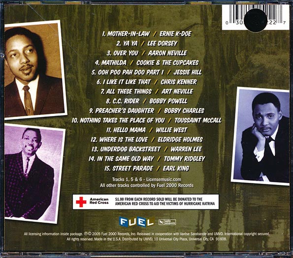 Earl King, Aaron Neville, Lee Dorsey, Art Neville, Toussaint McCall, Etc. - Essential Louisiana R&B (CD)
