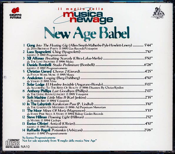 Soft Machine, Gong, Luca Spagnoletti, Etc. - New Age Babel (CD)