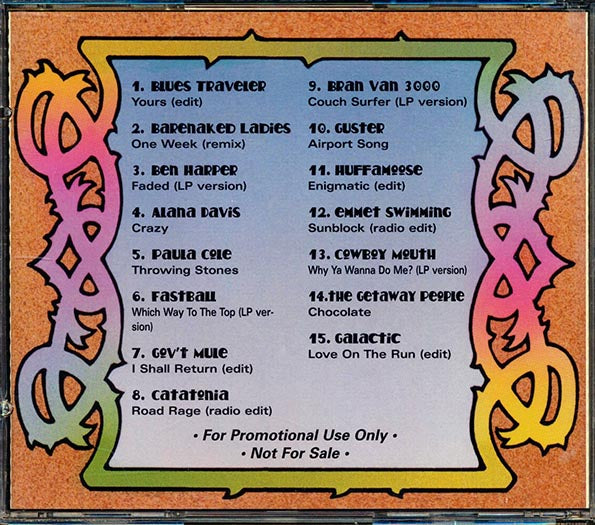 Ben Harper, Blues Traveler, Barenaked Ladies, Etc. - HORDE Festival 1998 (CD)