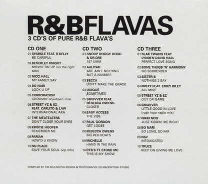 Dr. Dre, Snoop Doggy Dogg, R Kelly, Etc. - R&B Flavas: 3 CD's Of Pure R&B Flavas (30 tracks) (3xCD) (CD)