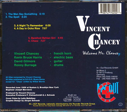 Vincent Chancey - Welcome Mr. Chancey (CD)