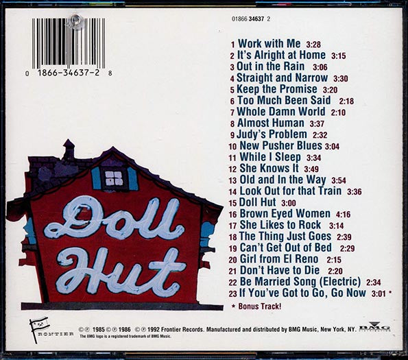 The Pontiac Brothers - Doll House (with Fiesta En La Biblioteca) (23 tracks) (CD)