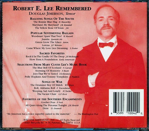 Douglas Jimerson - Robert E. Lee Remembered (CD)
