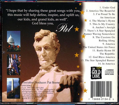 Pat Boone - Pat Boone's American Glory (CD)