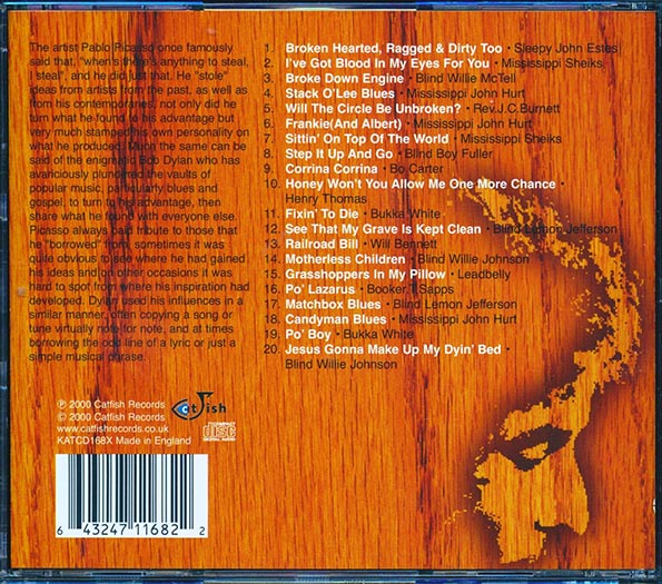 Blind Willie McTell, Leadbelly, Blind Lemon Jefferson, Etc. - The Early Blues Roots Of Bob Dylan (CD)