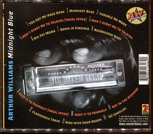 Arthur Williams - Midnight Blue (CD)