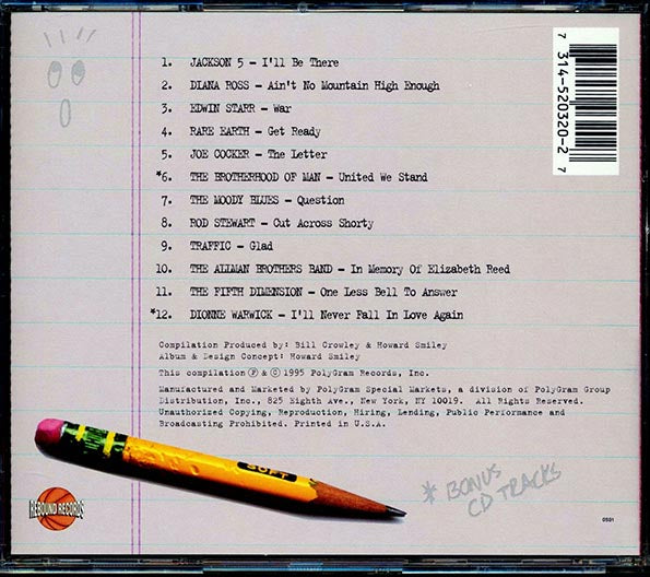 Rod Stewart, The Moody Blues, Jackson 5, Diana Ross, Etc. - Class Reunion 1970: Greatest Hits Of 1970 (CD)