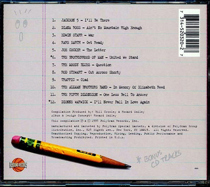 Rod Stewart, The Moody Blues, Jackson 5, Diana Ross, Etc. - Class Reunion 1970: Greatest Hits Of 1970 (CD)