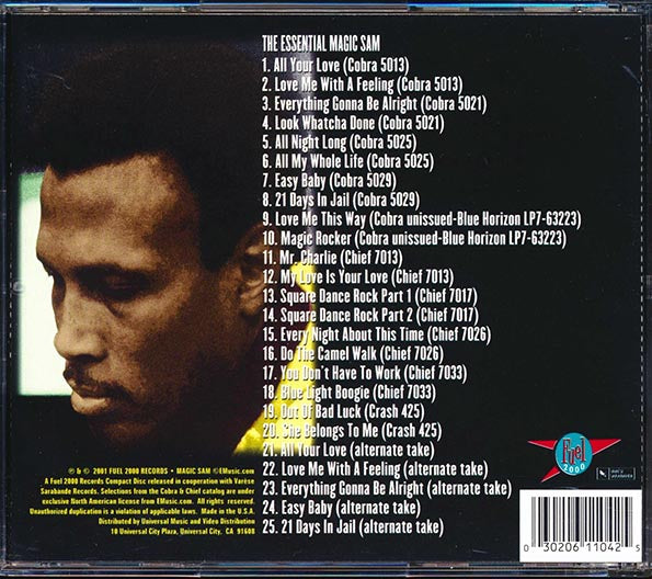 Magic Sam - The Essential Magic Sam: The Cobra And Chief Recordings 1957-1961 (CD)
