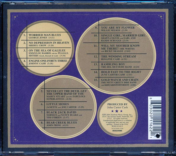 Johnny Cash, George Jones, Sheryl Crow, Willie Nelson, Etc. - The Unbroken Circle: The Musical Heritage Of The Carter Family (CD)