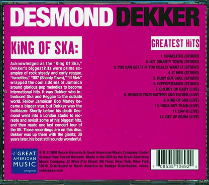 Desmond Dekker - King Of Ska: Greatest Hits (CD)