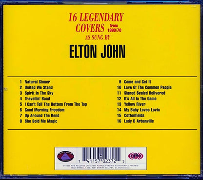 Elton John - 16 Legendary Covers From 1969-70 As Sung By Elton John: Chartbusters Go Pop (incl. large booklet) (CD)
