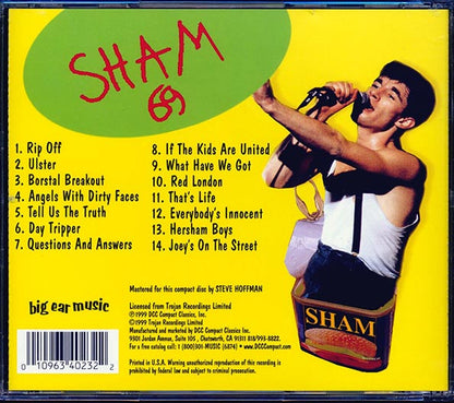 Sham 69 - Green Eggs And Sham: Live (CD)