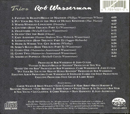 Rob Wasserman - Trios (CD)