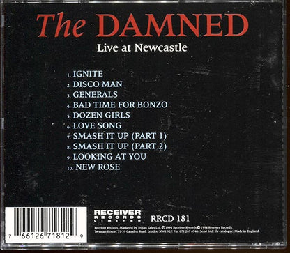 The Damned - Live At Newcastle (CD)
