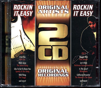 Rod Stewart, Steve Sinwood, Whitesnake, Night Ranger, 10CC, Split Enz, Etc. - Rockin It Easy (20 tracks) (CD)
