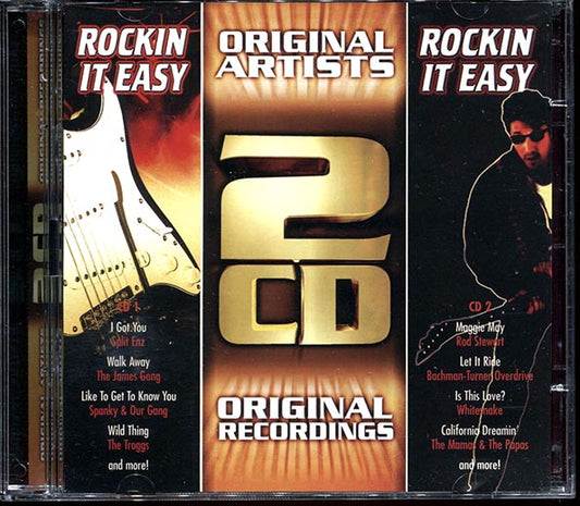 Rod Stewart, Steve Sinwood, Whitesnake, Night Ranger, 10CC, Split Enz, Etc. - Rockin It Easy (20 tracks) (CD)