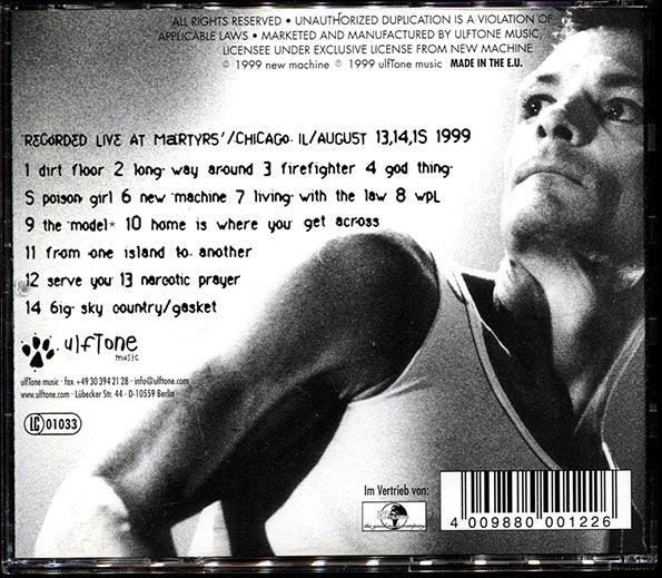 Chris Whitley - Chris Whitley At Martyrs' (CD)