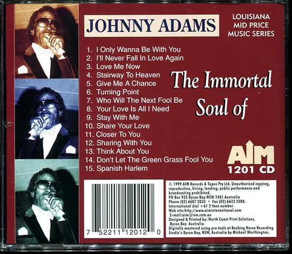 Johnny Adams - The Immortal Soul Of Johnny Adams (CD)