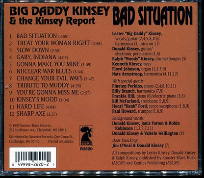 Big Daddy Kinsey & The Kinsey Report - Bad Situation (CD)