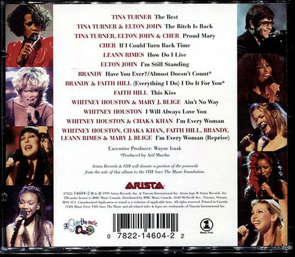 Whitney Houston, Cher, Tina Turner, Brandy, Elton John, Etc. - Divas Live 99 (CD)