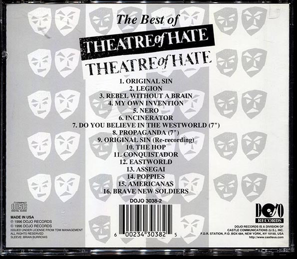 Theatre Of Hate - The Best Of Theatre Of Hate (CD)