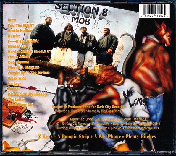 Section 8 Mob - Controlled Dangerous Substance (CD)