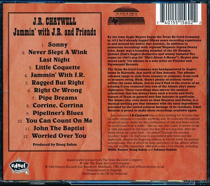 JR Chatwell, Willie Nelson - Jammin' With JR And Friends (CD)