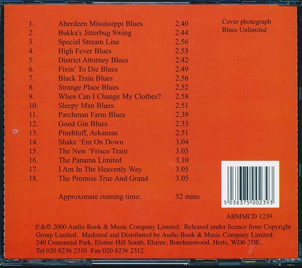 Bukka White - The Panama Limited (CD)