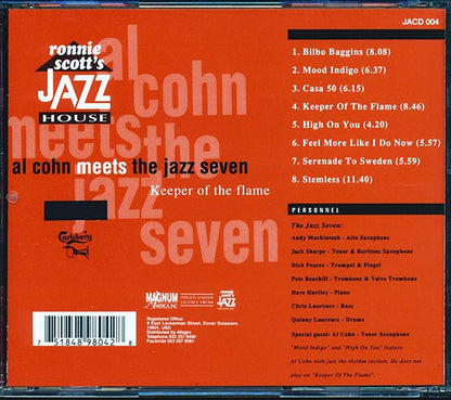Al Cohn, The Jazz Seven - Al Cohn Meets The Jazz Seven: Keeper Of The Flame (CD)