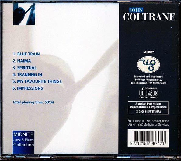 John Coltrane - Sax Impressions (CD)