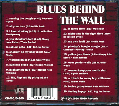 Roosevelt Sykes, Junior Wells, Big Joe Turner, Otis Rush, Etc. - Blues Behind The Wall: East Berlin 1966 (CD)