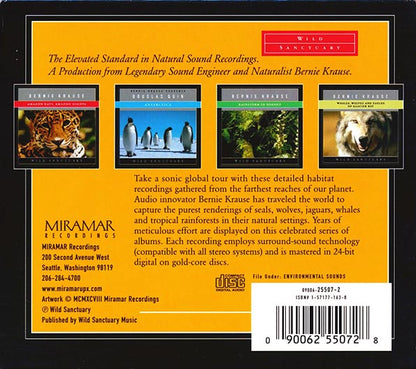 Bernie Krause - The Four Corners Of The World: Wild Sanctuary (CD)