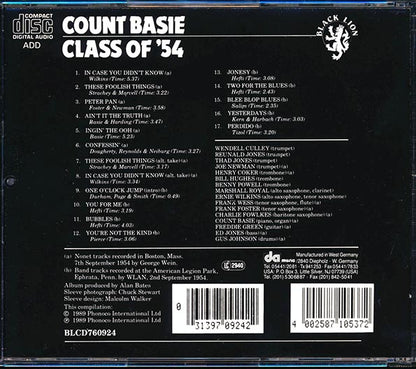 Count Basie - Class Of '54 (CD)